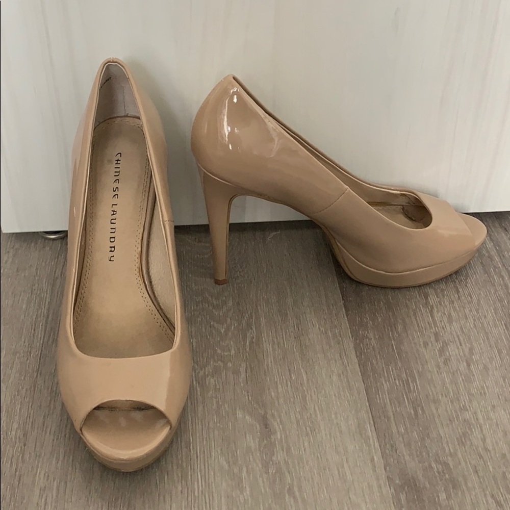 Nude Stiletto Heels